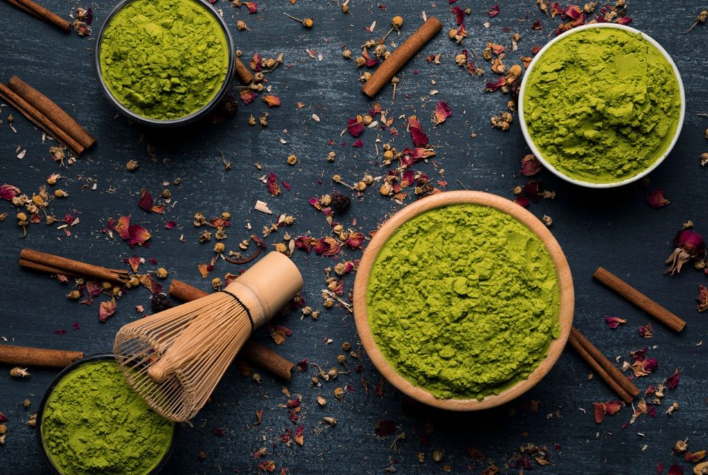 What are the benefits of matcha powder?