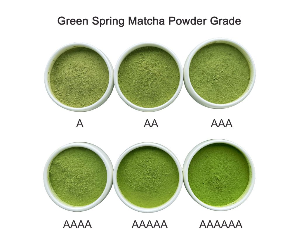 Green-Spring-Matcha-Powder-Grades