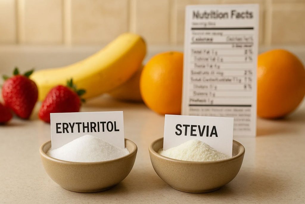 Stevia Sugar VS. Erythritol: What’s the difference?